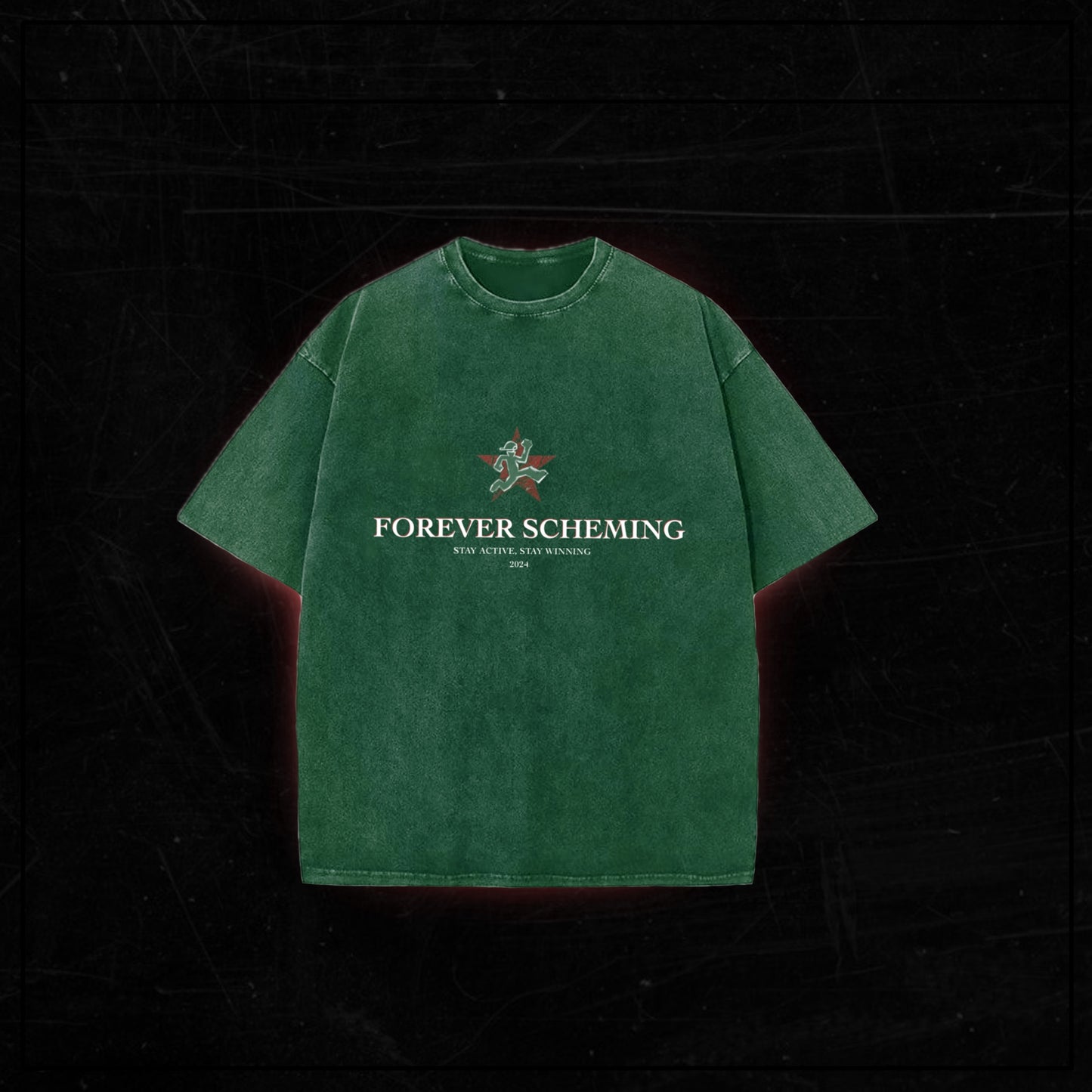 Forever Scheming Acid Wash T-Shirt